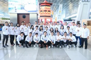 Semangat Tinggi Menyertai Tim Indonesia Menuju Badminton Asia Mixed Team Championships 2025 di Qingdao