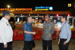 Menteri Pekerjaan Umum Tinjau Perbaikan Jalur Pantura Jateng untuk Persiapan Mudik Lebaran 2025