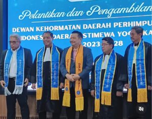Dr. Haryadi Baskoro Dilantik sebagai Dewan Kehormatan PERADI Yogyakarta, Siap Tegakkan Etika Hukum