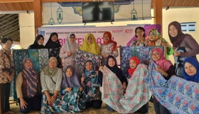 Disperindag Sleman Gelar Bimtek Membatik Bagi Warga Pringwulung Condongcatur