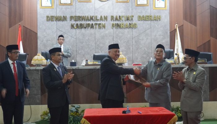 Pinrang Resmi Sahkan APBD 2026 Senilai Rp1,214 Triliun, Fokus Layanan Publik dan Peningkatan PAD