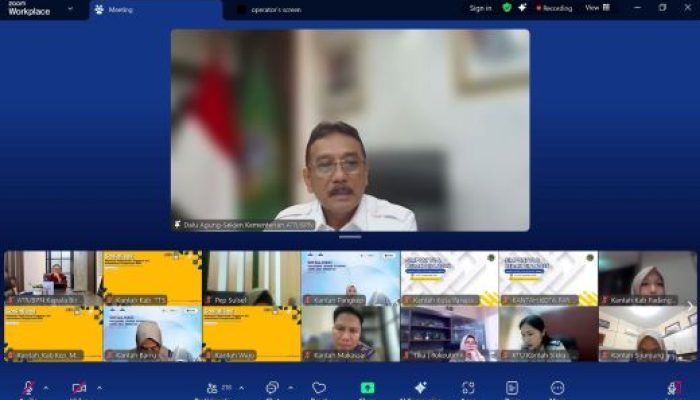 Sinkronisasi Program 2027, Sekjen ATR/BPN Tekankan Konsistensi Pusat dan Daerah demi Kinerja Optimal