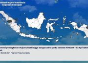 Hujan Lebat Awal April, BMKG Ingatkan Warga Jogja