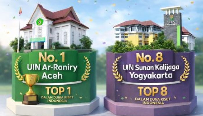 UIN Sunan Kalijaga Tembus 10 Besar Riset Nasional Versi SIR