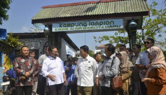 Kampung Lampion Jadi Contoh Penataan Sungai di Yogyakarta