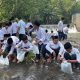 Pelajar Bantul Tebar Benih Ikan, Jaga Sungai Bedog