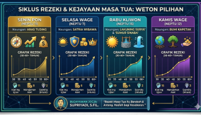 Weton dan Rezeki Usia Tua dalam Falsafah Jawa