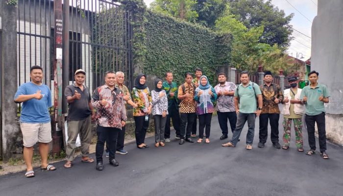 Jaga Kualitas Infrastruktur Jalan, Pemkal Condongcatur Genjot Pengaspalan Jalan