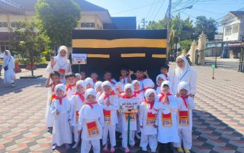 TK Harapan Gandok Condongcatur Gelar Manasik Haji Anak Penuh Makna